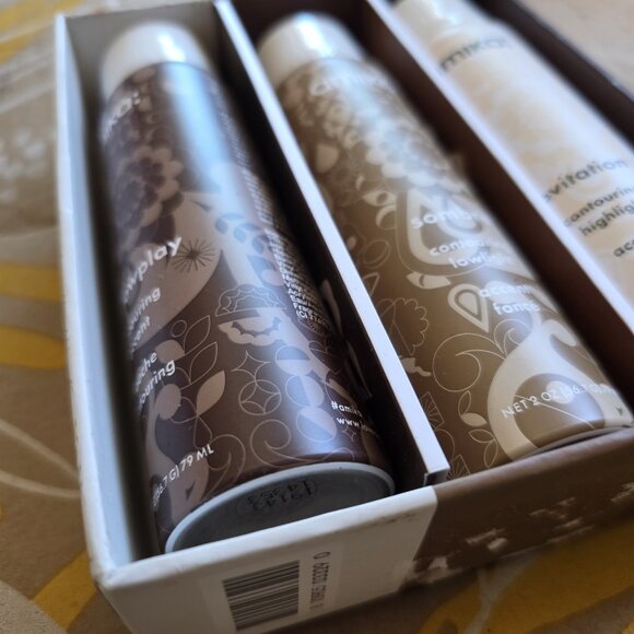 Amika Strobe Hair Contour Kit SET OF 3 Levatation, Sombre, Shadowplay 2 oz. Each - Picture 4 of 4